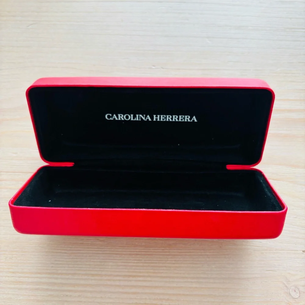 Carolina Herrera Vibrant‎ Red Eyewear Sunglasses Case